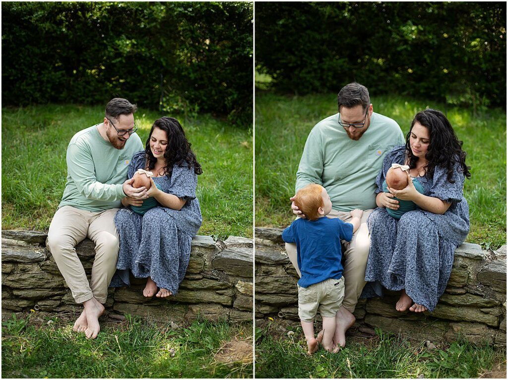 mom and dad choose right baltimore newborn photographer for session